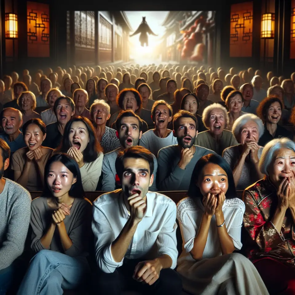 Expressing emotions and feelings in watching Chinese movies
