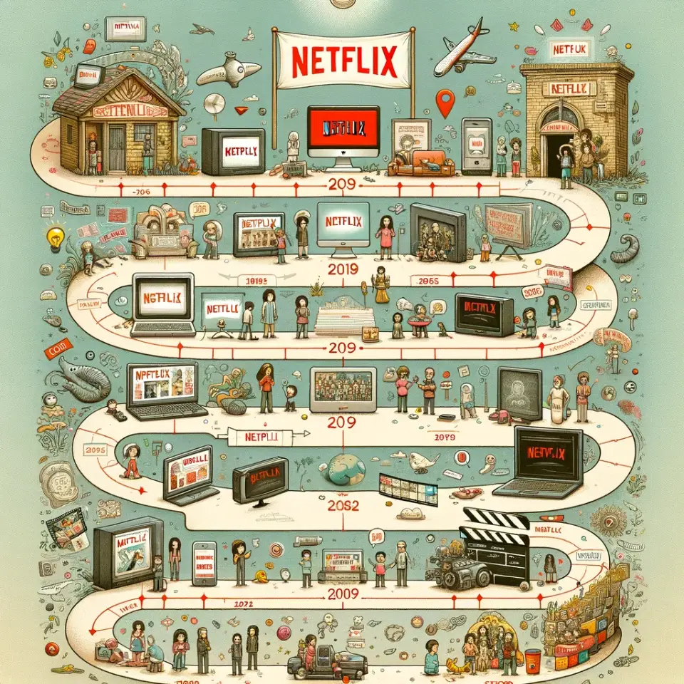 The-history-of-Netflix